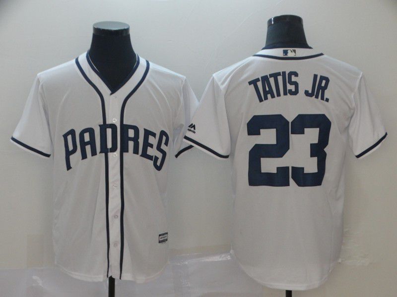 Men San Diego Padres #23 Tatis jr White Game MLB Jerseys->san francisco giants->MLB Jersey